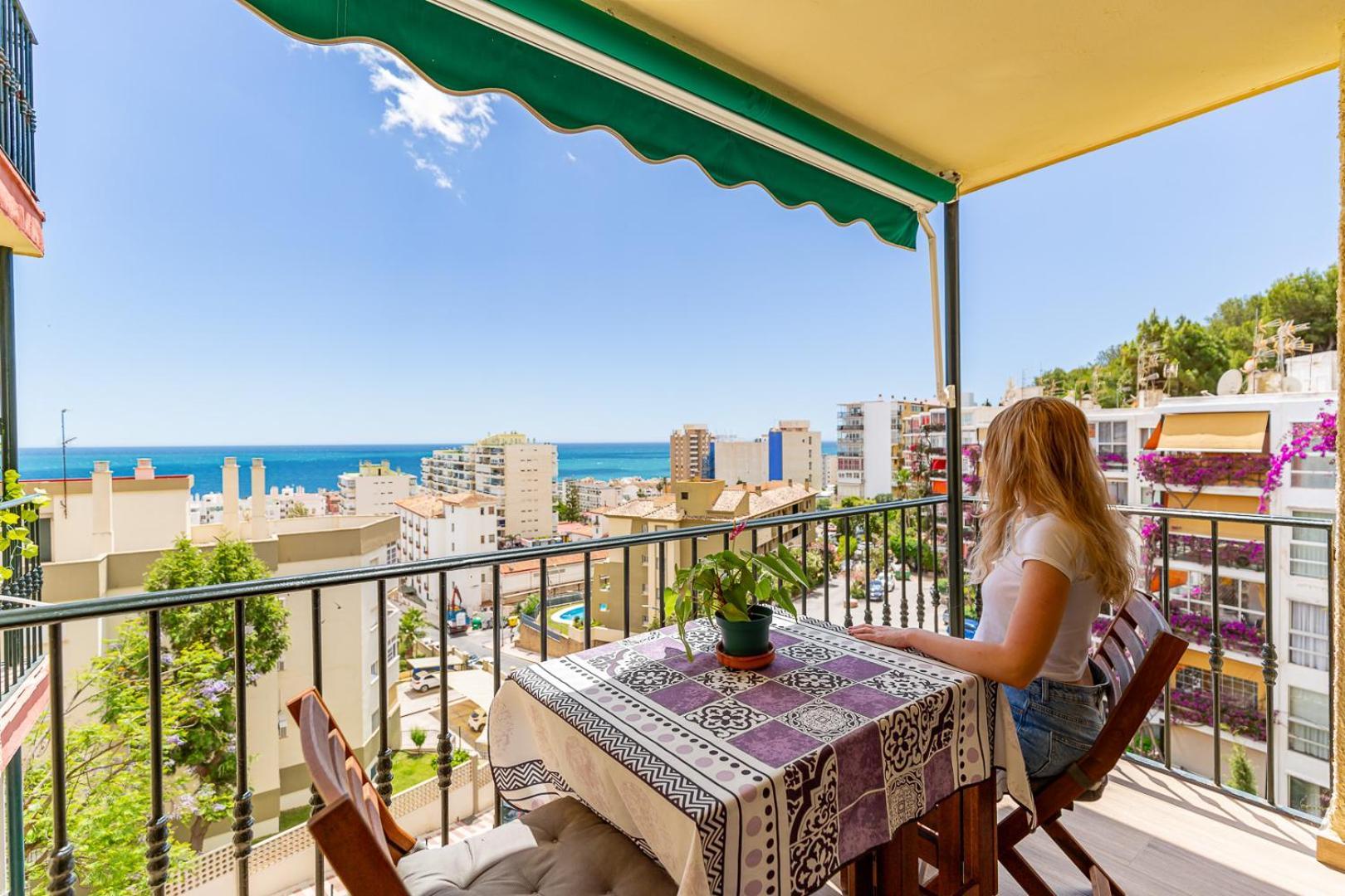 Frida'S Home-Sea View Terrace Torremolinos Eksteriør billede