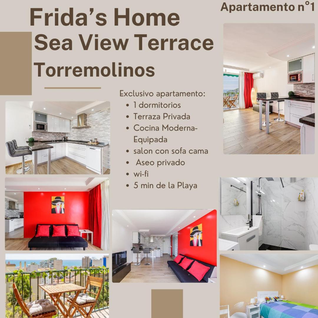 Frida'S Home-Sea View Terrace Torremolinos Eksteriør billede